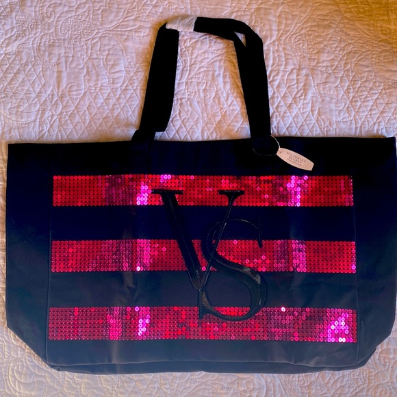 Victoria’s Secret Sequin Tote NWT - Picture 1 of 8